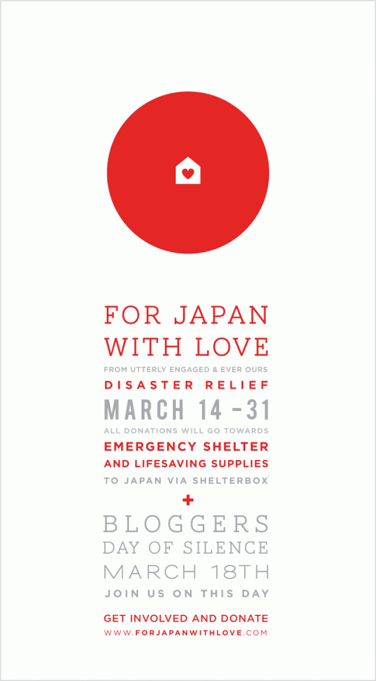 FOR JAPAN WITH LOVE: How can I help?