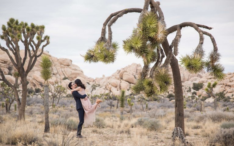 Claudia & Sibiao | Joshua Tree Engagement Shoot